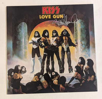 KISS PAUL STANLEY Signed LOVE GUN LP Autograph