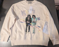 KISS Eric Singer Owned ASYLUM ERA Forever 21  SWEATSHIRT New Unused  Personal Collection W production tag