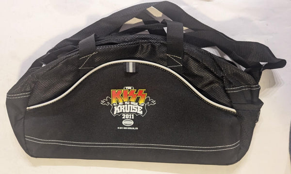 KISS Eric Singer Owned KISS KRUISE BAG w GOODIES CASINO CHIPS  New Unused  Personal Collection