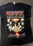 KISS Eric Singer Owned GERMAN KISSWORLD 2017  T-SHIRT New Unused  Personal Collection Large