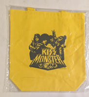 KISS Eric Singer Owned KISS MONSTER TOUR TOTE BAG YELLOW New Unused From Personal Collection