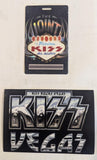 Eric Singer KISS ROCKS VEGAS BACKSTAGE PASS MERCH DRUMHEAD UNUSED STICKER KISS