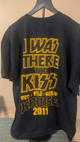 KISS Eric Singer Owned KISS KRUISE T-SHIRT New Unused  Personal Collection X-Large