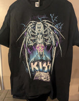 KISS Eric Singer Owned  2013 MONSTER TOUR I SURVIVED THE MONSTER T-SHIRT New Unused  Personal Collection XL