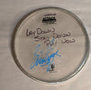 8-3-2012 HOUSTON/WOODLANDS  Eric Singer Stage-used signed drum heads KISS