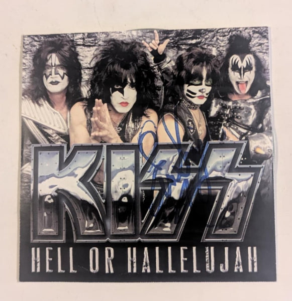 KISS Eric Singer Signed 2013 HELL Or HALLELUJAH Promo CD Personal Collection