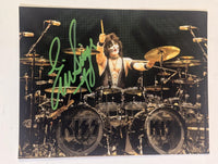 KISS Eric Singer Owned and Signed  Photo from Personal Collection