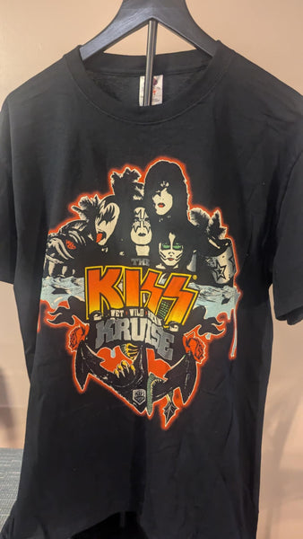 KISS Eric Singer Owned KISS KRUISE T-SHIRT New Unused  Personal Collection Large