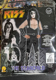 KISS Paul Stanley Starchild HALLOWEEN COSTUME Rubies various CLEARANCE