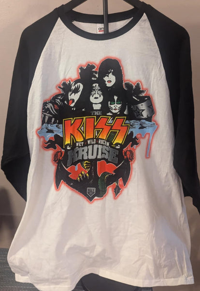 KISS Eric Singer Owned KISS KRUISE T-SHIRT New Unused  Personal Collection X-Large