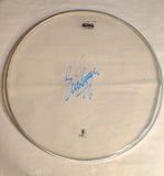 8-26-2012 TULSA Eric Singer Stage-used signed drum heads KISS