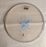 8-1-2012 LOUISVILLE Eric Singer Stage-used signed drum heads KISS