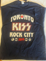 KISS Eric Singer Owned  TOUR T-SHIRT August 12 2014 TORONTO CANADA New Unused  Personal Collection XL