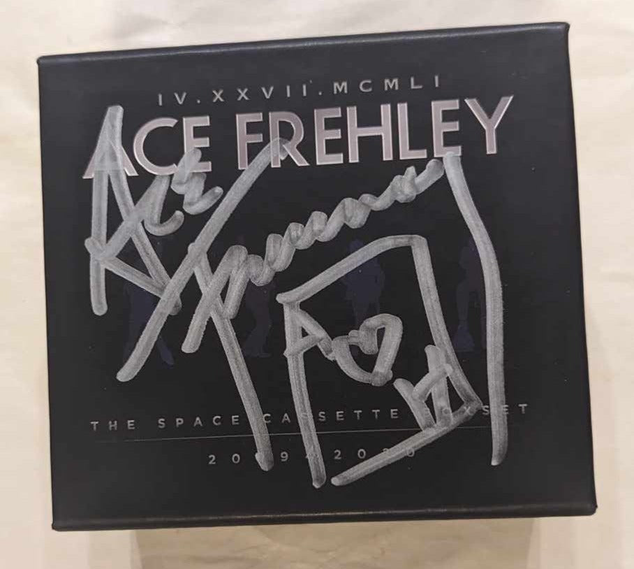 ACE FREHLEY Signed The Space Cassette Box Set KISS