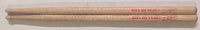 Eric Singer KISS set of Stage-Used drumsticks from 2014-2015 40th Anniversary Tour