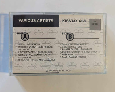 KISS MY ASS PROMO CASSETTE 1994 Super Rare