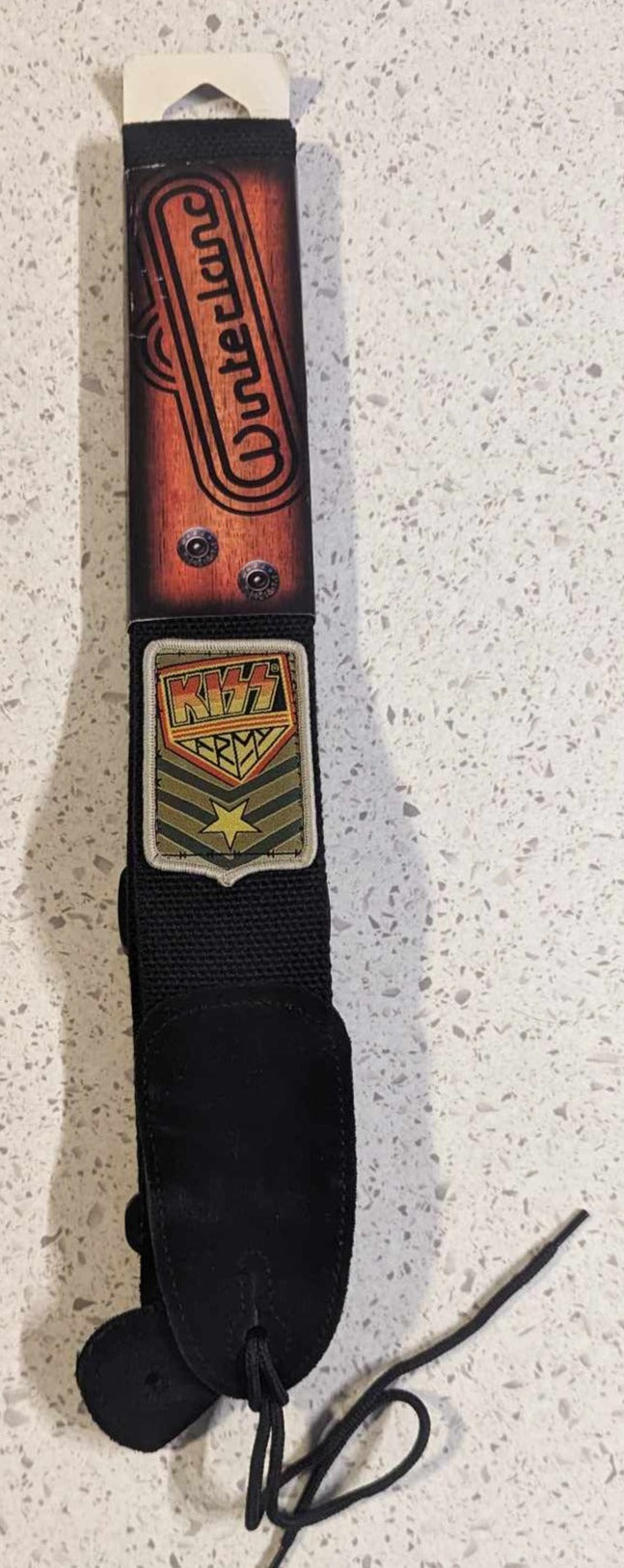 KISS ARMY Black Nylon GUITAR STRAP NEW SEALED 2007 Winterland