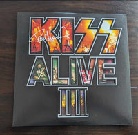 KISSONLINE KISS PAUL STANLEY signed ALIVE III KOL EX Picture Disc