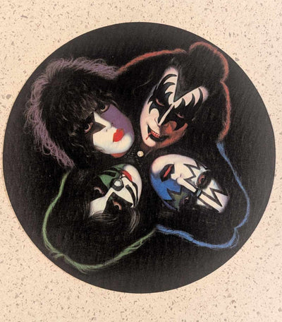 KISS TURNTABLE MAT from Solo LPs Box Set