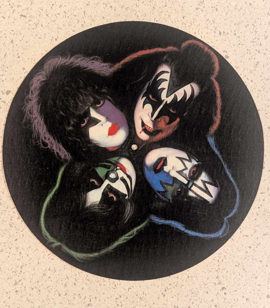 KISS TURNTABLE MAT from Solo LPs Box Set