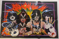 KISS UNMASKED  POSTER Insert from 2014 LP