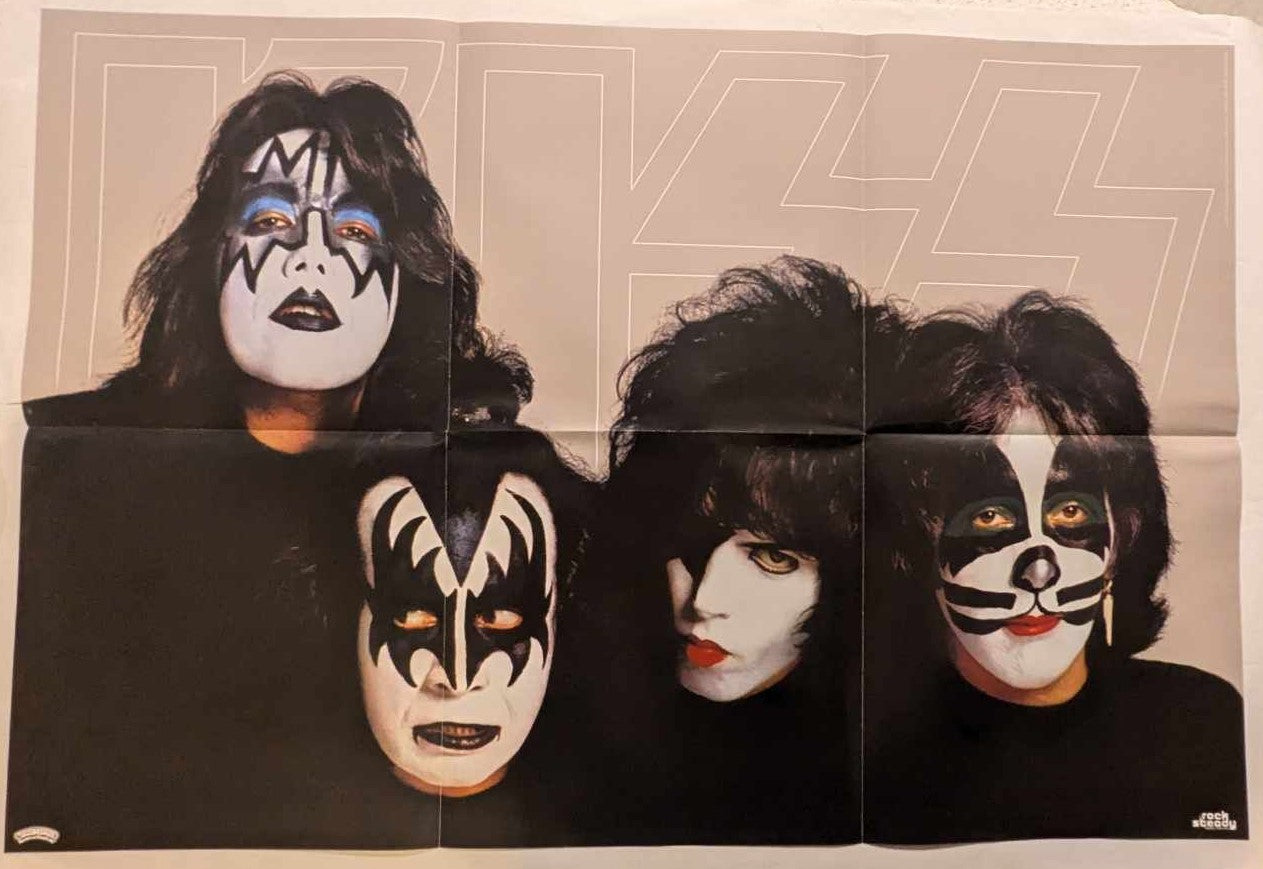 KISS DYNASTY  POSTER Insert from 2014 LP