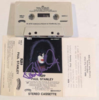 PAUL STANLEY signed solo CASSETTE  70s Original