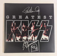 KISSONLINE PAUL STANLEY and ACE FREHLEY signed GREATEST KISS PICTURE DISC KOL EX