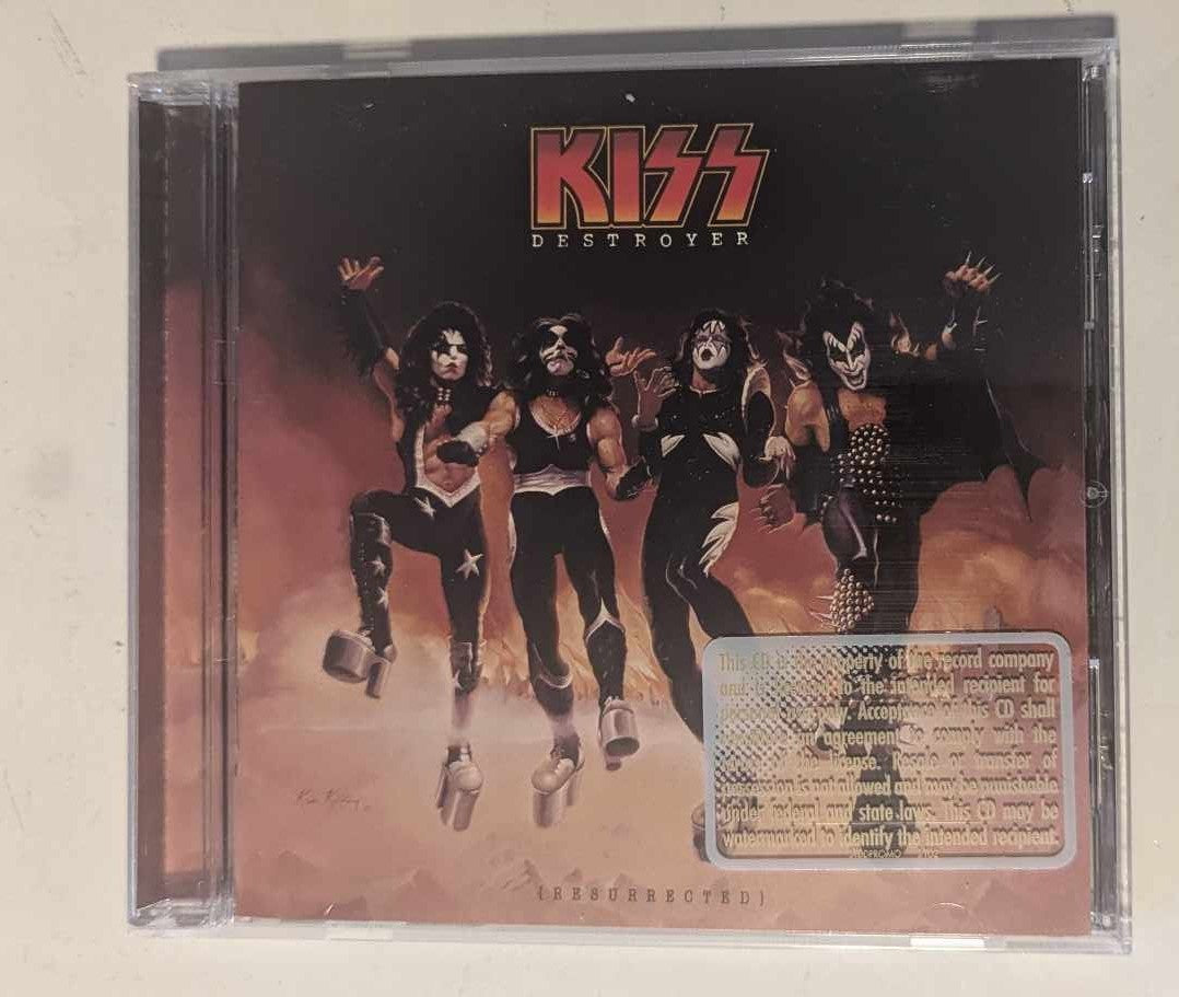 KISS  DESTROYER RESURRECTED CD PROMO 2012 Promotional CD