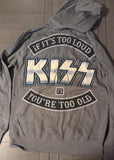 KISS Eric Singer Owned  TOO LOUD HOODIE New Unused From Personal Collection Medium