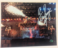 KISS Eric Singer Owned and Signed  Photo from Personal Collection