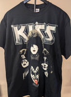 KISS Eric Singer Owned  GERMAN SONIC BOOM OVER EUROPE TOUR T-SHIRT New Unused  Personal Collection Large