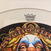 PSYCHO CIRCUS Bass Drum Head Signed by PAUL STANLEY