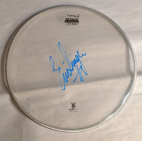 9-16-2012 MANSFIELD/BOSTON Eric Singer Stage-used signed drum heads KISS