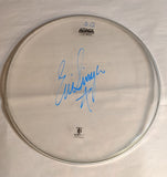 7-20-2012 BRISTOW/DC Eric Singer Stage-used signed drum heads KISS