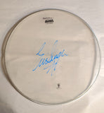 8-1-2012 LOUISVILLE Eric Singer Stage-used signed drum heads KISS