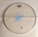 7-25-2012 CHARLOTTE Eric Singer Stage-used signed drum heads KISS