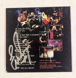 KISS Eric Singer Personally Owned and Signed ESP LIVE AT THE MARQUEE DVD Rare Cover