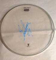 7-25-2012 CHARLOTTE Eric Singer Stage-used signed drum heads KISS