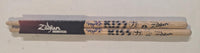 Eric Singer KISS 2017-2018 Tour Signed set of 2 Drumsticks Eric Singer KISS Personal Collection