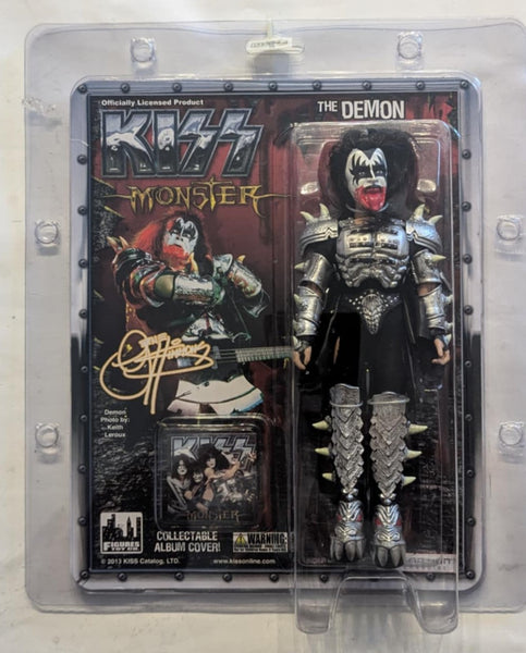 KISS Eric Singer Owned 8" BLOODY DEMON Action Figure New Personal Collection