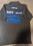 KISS Eric Singer Crew Owned 2012 THE TOUR W CRUE  New Unused From Personal Collection Large