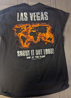 KISS Eric Singer Owned 2019  KISS LAS VEGAS END OF THE ROAD  T-SHIRT New Unused  Personal Collection Large