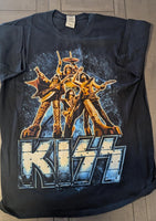 KISS Eric Singer Owned MONSTER AUSTRALIA 2013  T-SHIRT New Unused  Personal Collection Large