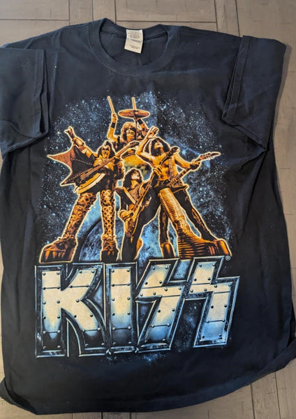 KISS Eric Singer Owned MONSTER AUSTRALIA 2013  T-SHIRT New Unused  Personal Collection Large