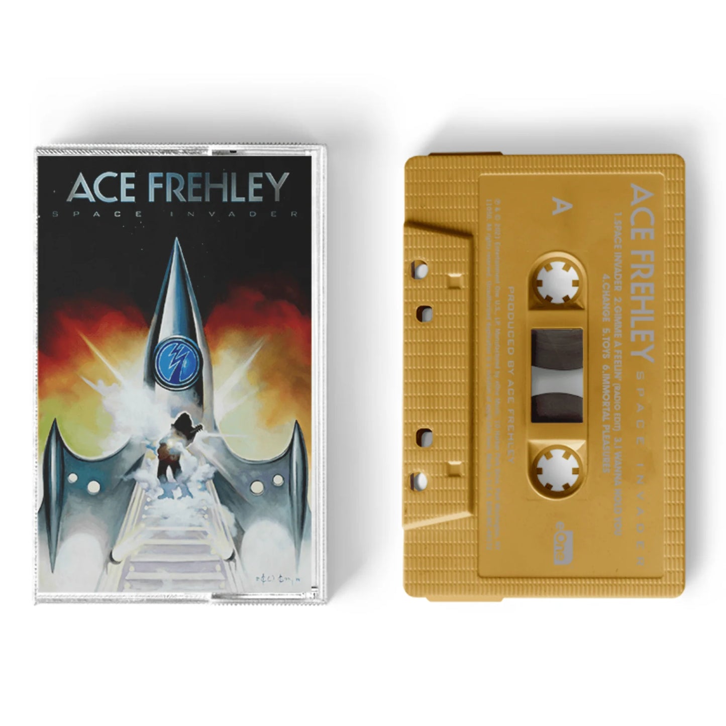 ACE FREHLEY Signed The Space Cassette Box Set KISS