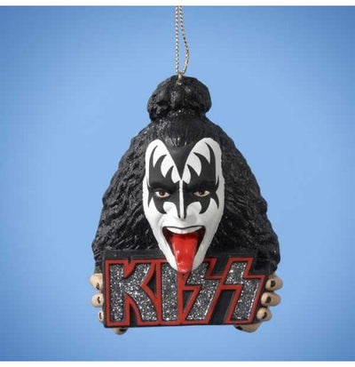 KISS XMAS Christmas Ornaments Gene Simmons  Demon New