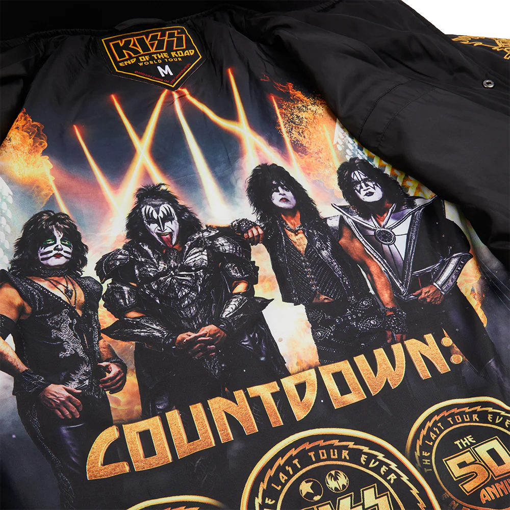 KISS EOTR BOMBER JACKET New End Of The Road