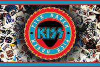 KISS 2023 MADISON SQUARE GARDEN 12-2-23 Final Show Silver on Black Throwback Design Guitar Picks