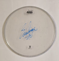 8-14-2012 IRVINE CA Eric Singer Stage-used signed drum heads KISS